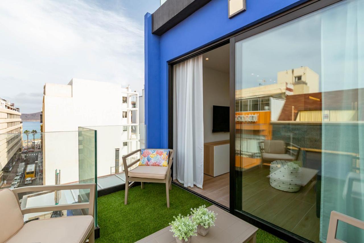 大加那利岛拉斯帕尔马斯Luxury Penthouse With Jacuzzi La Strada公寓 外观 照片